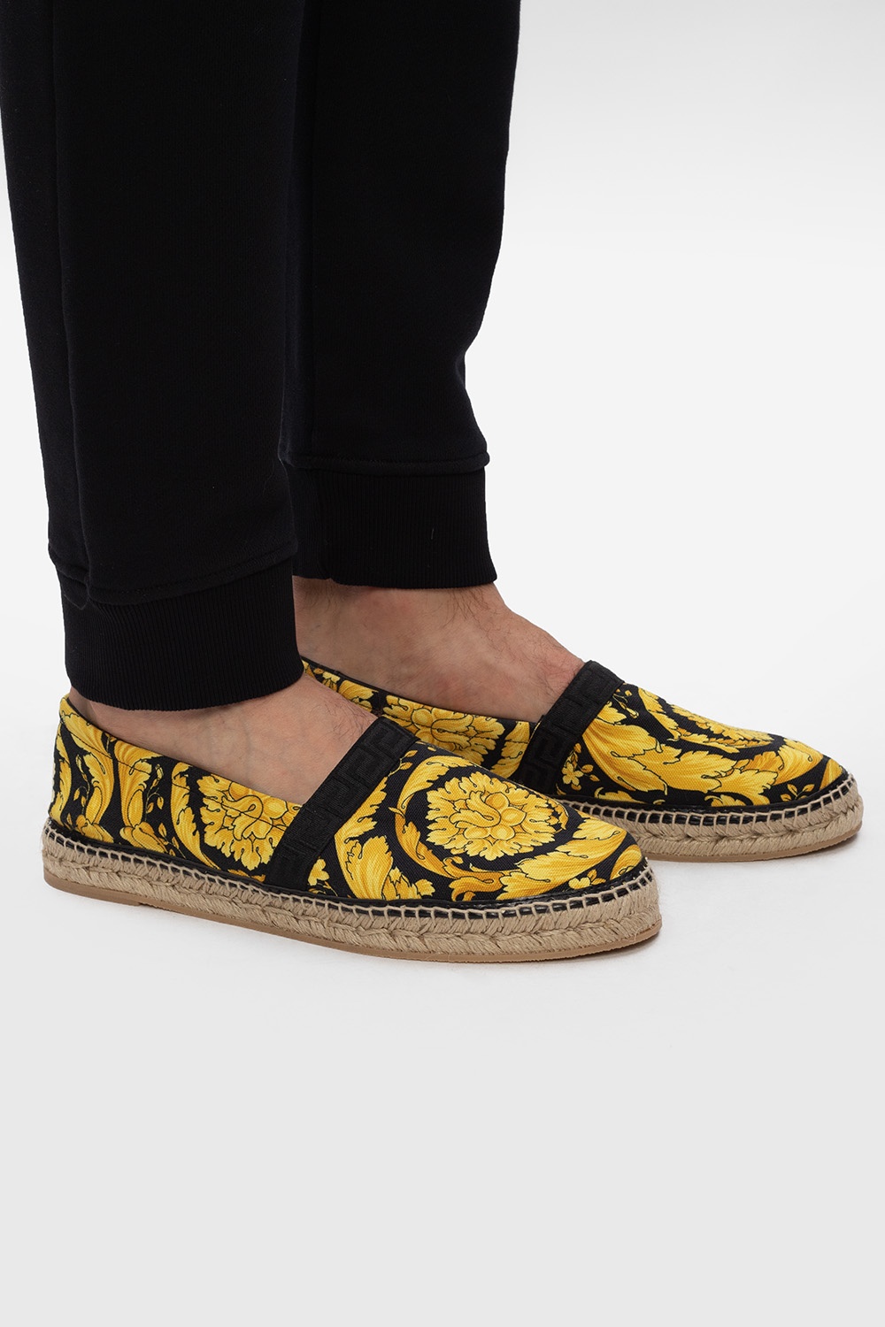 Versace Barocco espadrilles